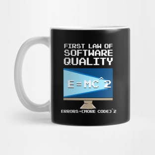 First Law Of Software Quality EMC Mug